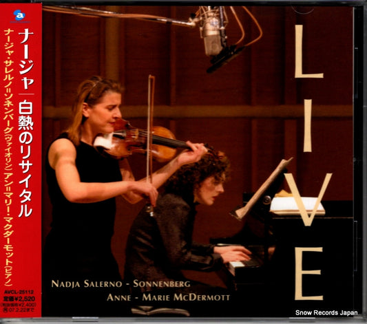 SALERNO-SONNENBERG, NADJA live AVCL-25112