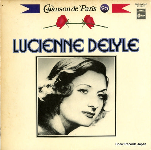DELYLE, LUCIENNE chanson de paris vol.20 "lucienne delyle" EOP-60020