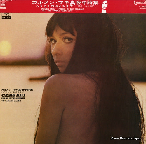 CARMEN, MAKI poems in the midnight/till the candle goes out SOND66010
