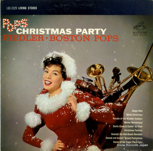FIEDLER, ARTHUR pops christmas party LSC-2329