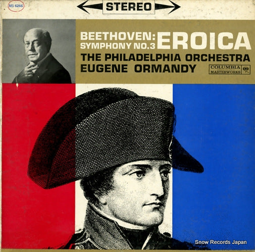 ORMANDY, EUGENE beethoven; symphony no.3 "eroica" MS6266