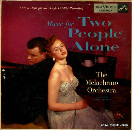 MELACHRINO, GEORGE music for two people alone LPM-1027