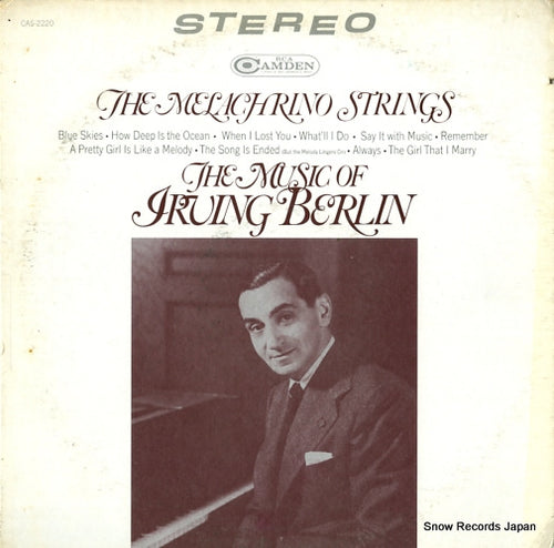 MELACHRINO, GEORGE the melachrino strings play thr music of irving berlin CAS-2220