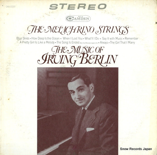 MELACHRINO, GEORGE the melachrino strings play thr music of irving berlin CAS-2220