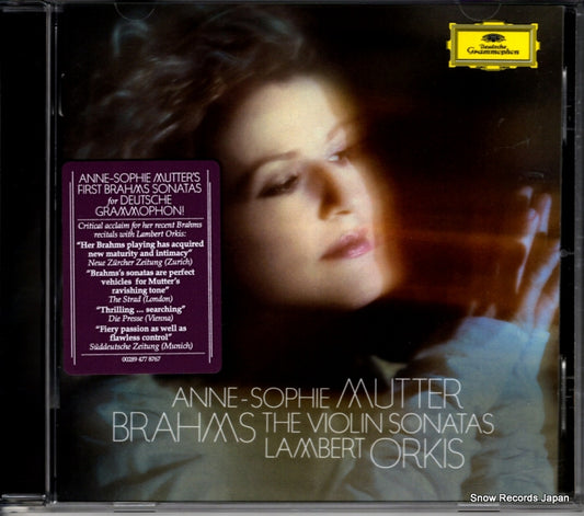 MUTTER, ANNE-SOPHIE brahms; the violin sonatas 4778767