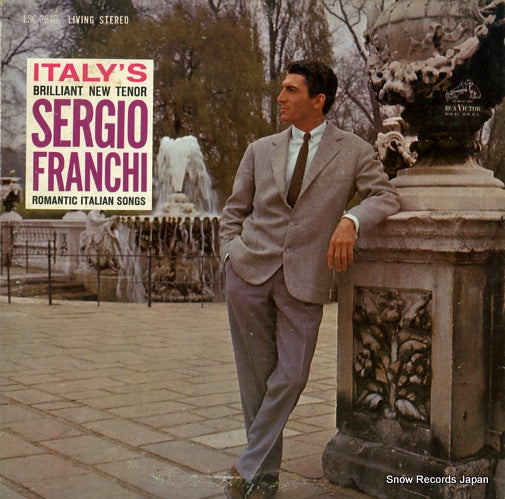 FRANCHI, SERGIO romantic italian songs LSC-2640