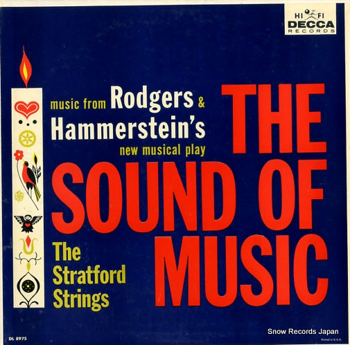 STRATFORD STRINGS, THE the sound of music DL8975