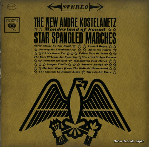KOSTELANETZ, ANDRE wonderland of sound star spangled marches CS8518