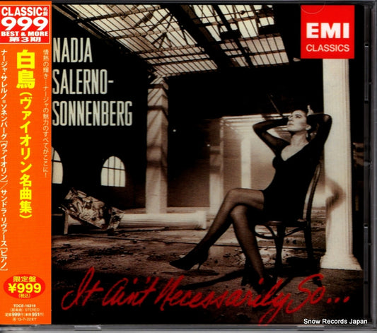 SALERNO-SONNENBERG, NADJA it ain't necessarily so TOCE-16319