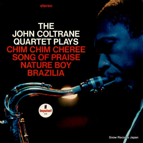 COLTRANE, JOHN the john coltrane quartet plays AS-85