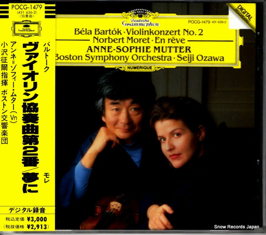 OZAWA, SEIJI / MUTTER, ANNE-SOPHIE bartok; violinkonzert no.2 POCG-1479