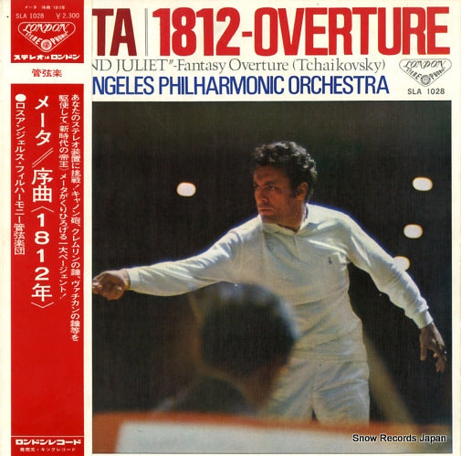 MEHTA, ZUBIN tchaikovsky; "1812"overture SLA1028