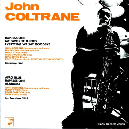 COLTRANE, JOHN john coltrane HN002
