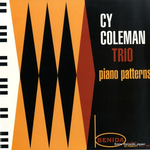 COLEMAN, CY piano patterns LP1023A