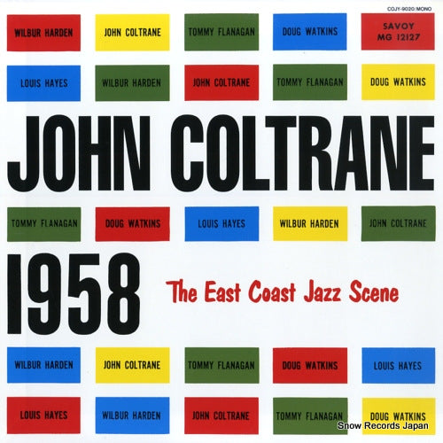 COLTRANE, JOHN john coltrane 1958 COJY-9020