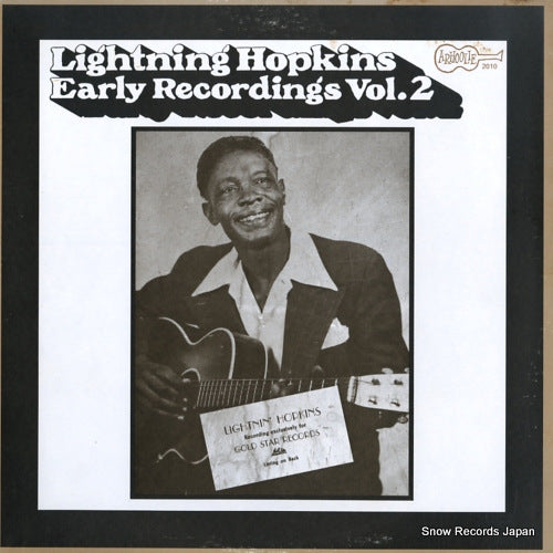 HOPKINS, LIGHTNING early recordings vol.2 ARHOOLIE2010