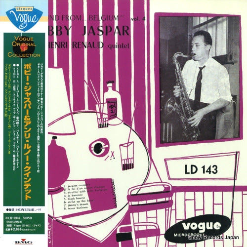 JASPAR, BOBBY bobby jaspar & henri renaud quintet BVJJ-2957