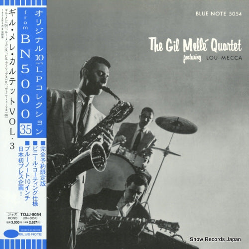 MELLE, GIL gil melle quartet vol.3 TOJJ-5054