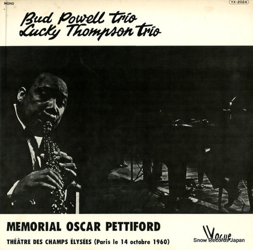 POWELL, BUD / LUCKY THOMPSON memorial oscar pettiford YX-2024