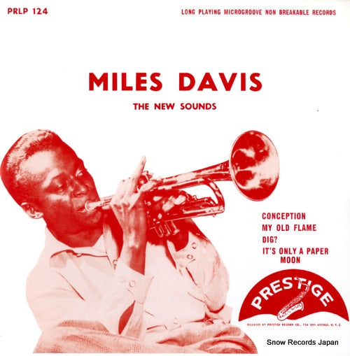 DAVIS, MILES the new sounds PRLP124