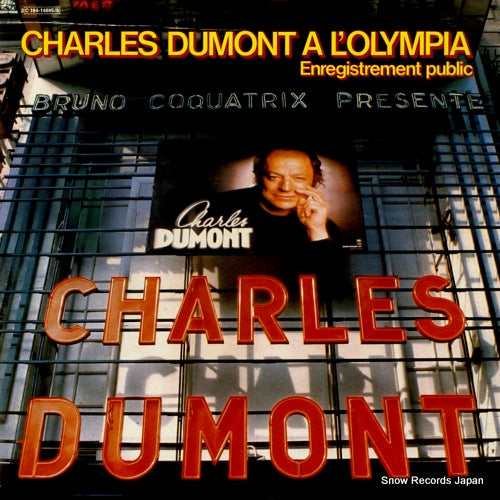 DUMONT, CHARLES charles dumont a l'olympia 2C164-14695