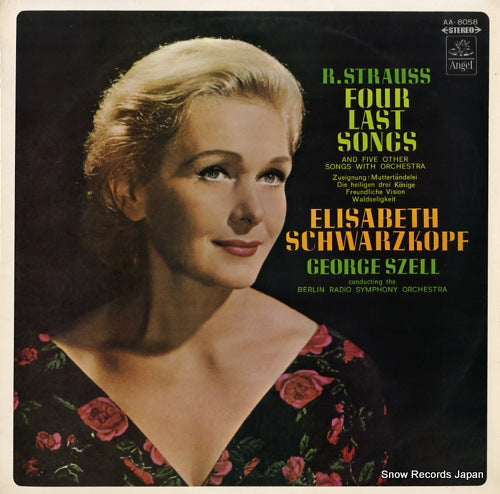 SCHWARZKOPF, ELISABETH r.strauss; four laset songs AA-8058