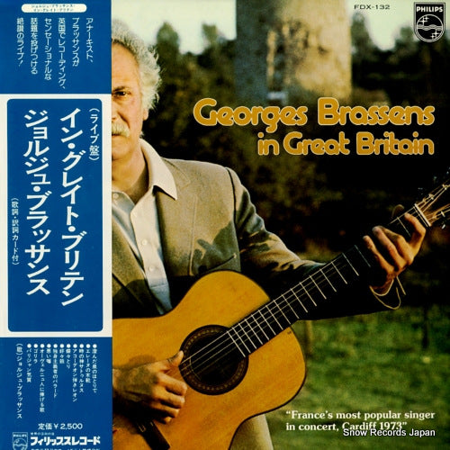 BRASSENS, GEORGES georges brassens in great britain FDX-132