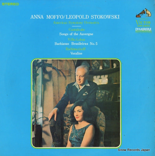 MOFFO, ANNA / LEOPOLD STOKOWSKI cantaloube; songs of the auvergne SHP-2400