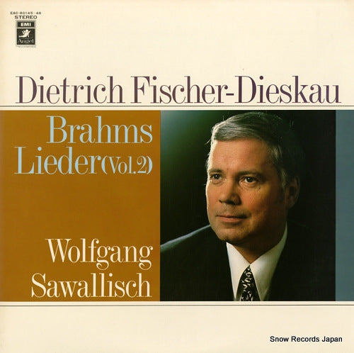 FISCHER-DIESKAU, DIETRICH brahms; lieder vol.1.2 EAC-80145