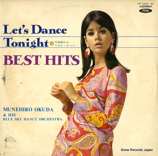 OKUDA, MUNEHIRO, AND BLUESKY DANCE ORCHESTRA let's dance tonight best hits TP-7283