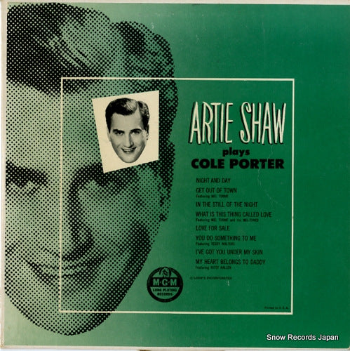 SHAW, ARTIE plays cole porter E-517