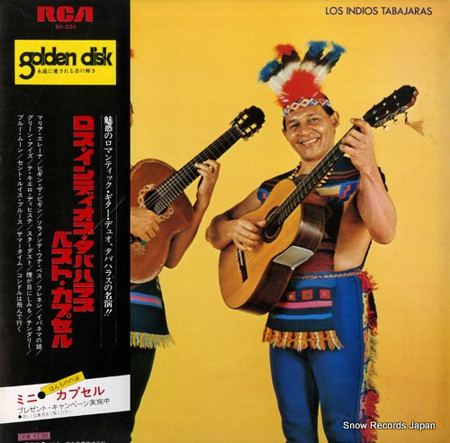 LOS INDIOS TABAJARAS los indios tabajaras SX-224