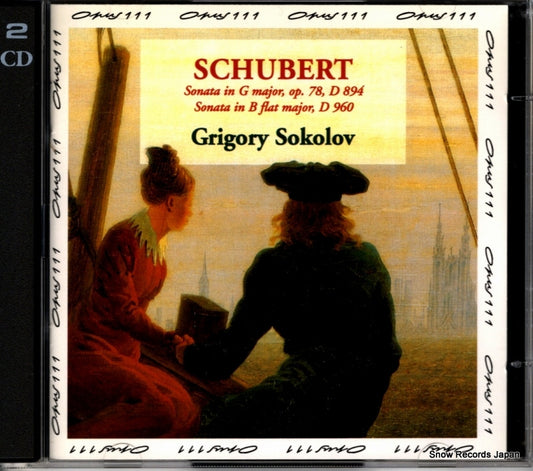 SOKOLOV, GRIGORY schubert; sonata in g major, op. 78, d 894 OPS30-148