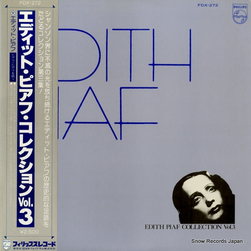 PIAF, EDITH edith piaf collection vol.3 FDX-272
