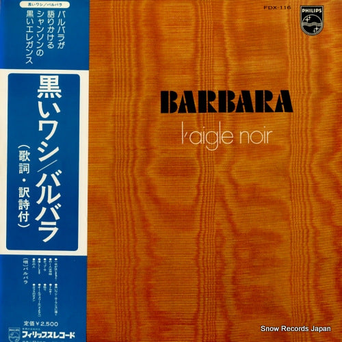 BARBARA l'aigle noir dedie a laurence FDX-116