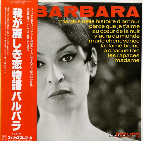 BARBARA ma plus belle histoire d'amour FDX-383