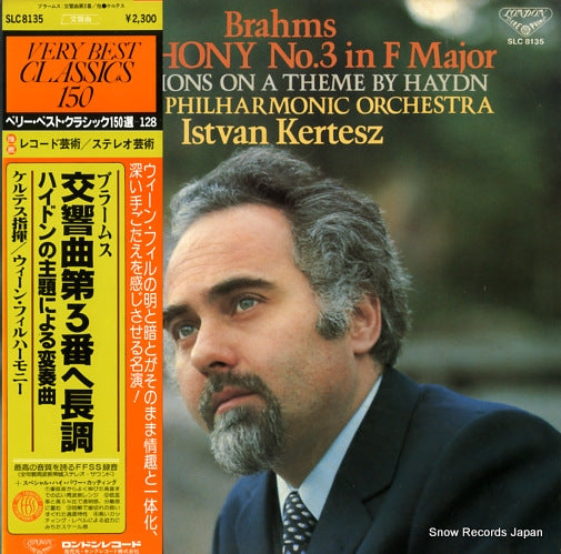KERTESZ, ISTVAN brahms; symphony no.3 in f major SLC8135