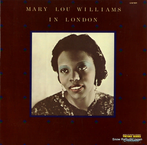 WILLIAMS, MARY LOU in london GNP9029