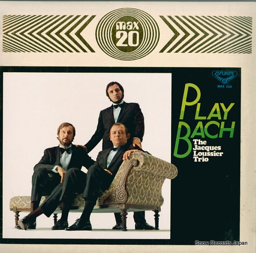 LOUSSIER, JACQUES play bach max 20 MAX-118