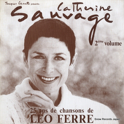 SAUVAGE, CATHERINE 25 ans de chansons de leo ferre 2eme volume 48.881