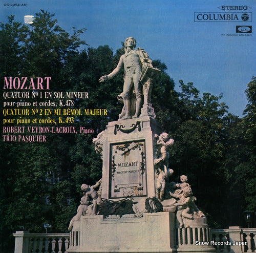 VEYRON-LACROIX, ROBERT mozart; quatuor no.1 & 2 OS-2054-AM