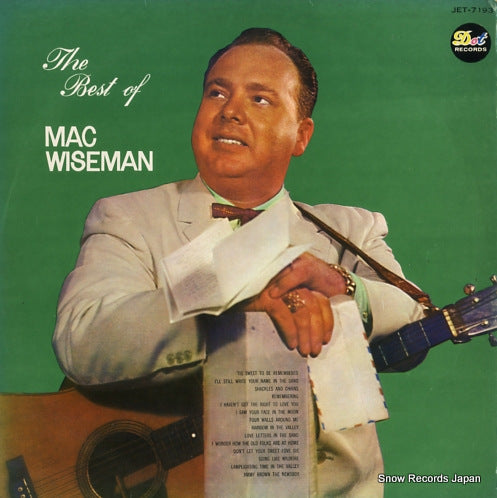 WISEMAN, MAC the best of mac wiseman JET-7193