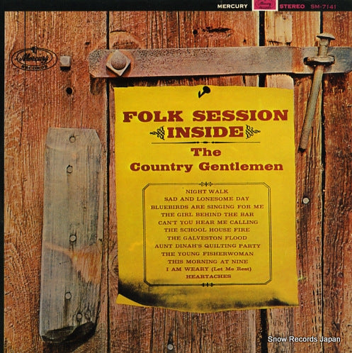 COUNTRY GENTLEMEN, THE folk session inside SM-7141