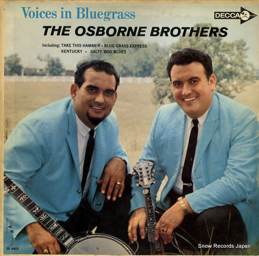 OSBORNE BROTHERS, THE voices in bluegrass DL4602
