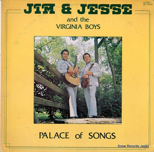 JIM AND JESSE AND THE VIRGINIA BOYS palace of songs OD.498-09