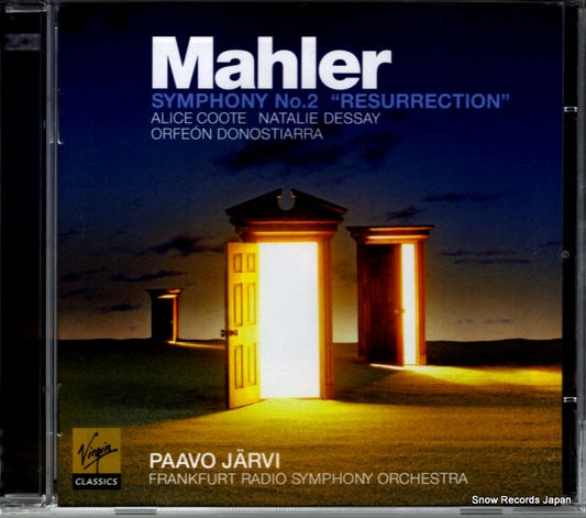 JARVI, PAAVO mahler; symphony no.2 "resurrection" 5099969458606