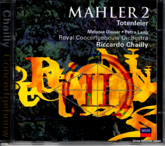 CHAILLY, RICCARDO mahler; totenfeier 470283-2