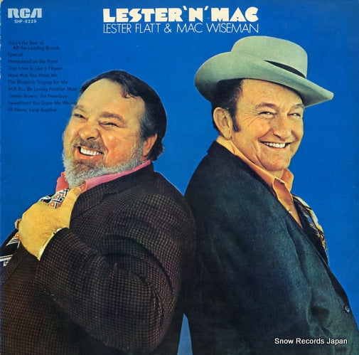 FLATT, LESTER, AND MAC WISEMAN lester 'n' mac SHP-6229