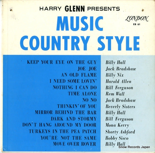 V/A harry glenn presents music country style EB61