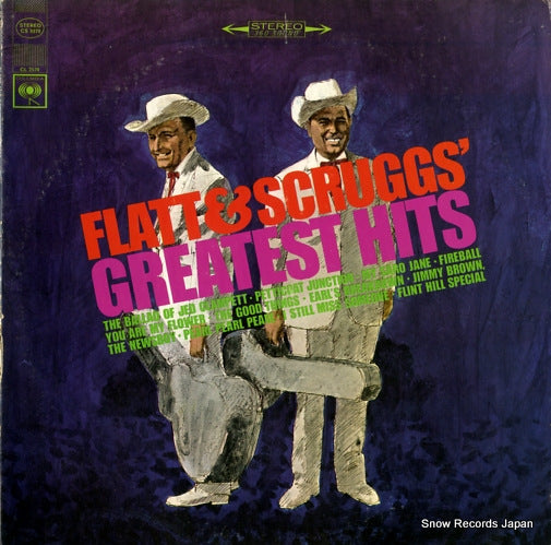 FLATT, LESTER, AND EARL SCRUGGS greatest hits CS9370